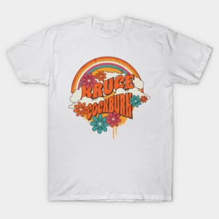 Retro Rainbow - Bruce Cockburn T-Shirt